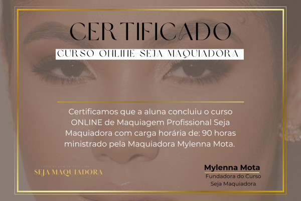Cópia de Azul e Dourado Simples Diploma de Ensino Médio Certificado